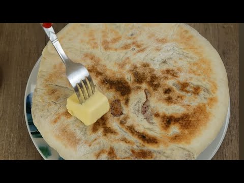 ЛОБИАНИ 👈 Грузинский пирог с варёной фасолью ❣️LOBIANI ლობიანი